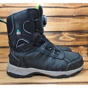 RefrigiWear BOA Quick Lace Safety Work Boots Men’s 10.5M Waterproof CSA